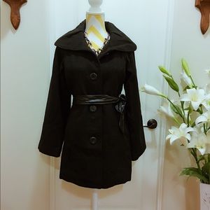 Black coat
